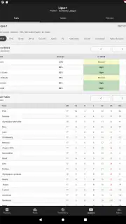 FootyStats - Estad. de Fútbol screenshot 8