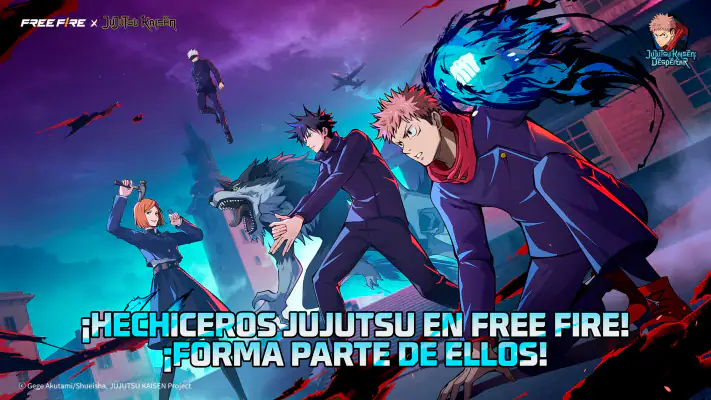 Free Fire x JUJUTSU KAISEN screenshot 1