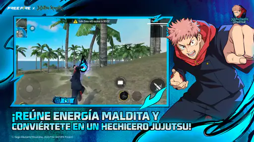 Free Fire x JUJUTSU KAISEN screenshot