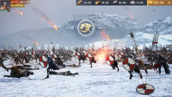 Frost & Flame: King of Avalon screenshot 1