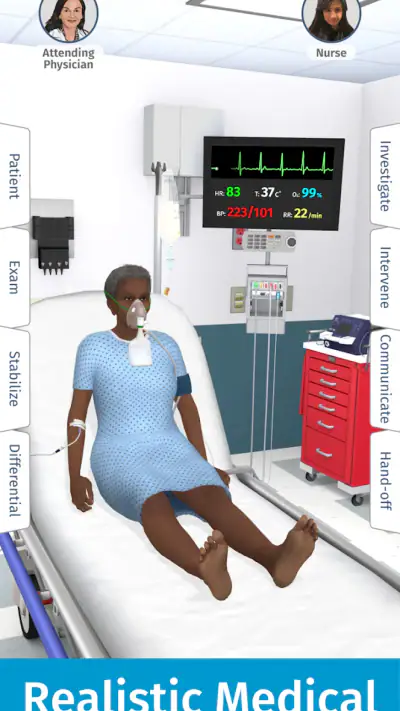 Full Code Medical Simulation screenshot 1