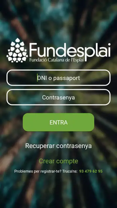 Fundesplai Inscripciones screenshot 1