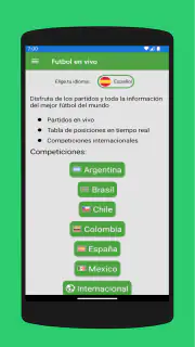 Futbol en vivo y en directo screenshot 3