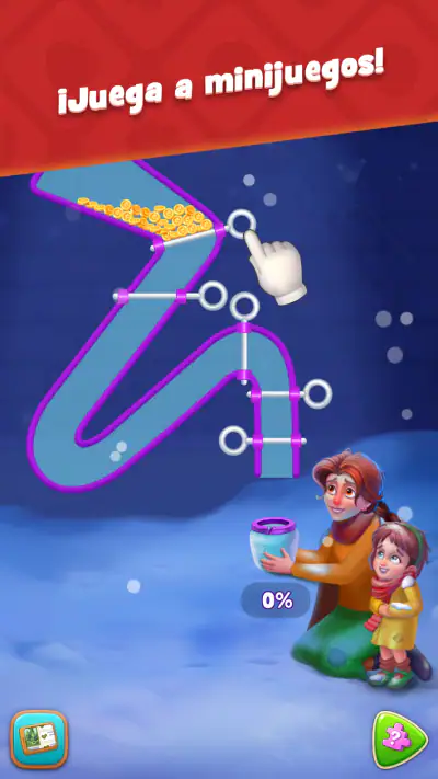 Gardenscapes screenshot 1