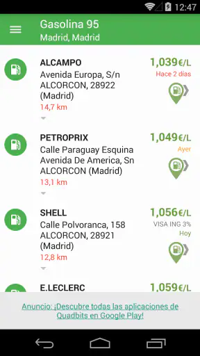Gasolina y Diesel España screenshot 1