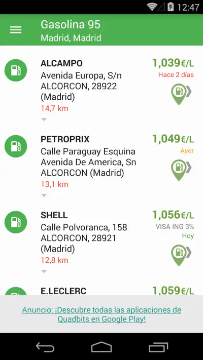 Gasolina y Diesel España screenshot 1