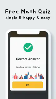 Gems Math Brawl Quiz - Minus screenshot 3