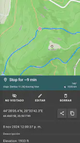 Geo Tracker - GPS tracker screenshot