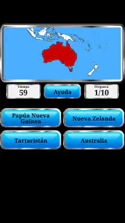 Geografía Mundial - Juego screenshot 2