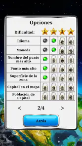 Geografía Mundial - Juego screenshot