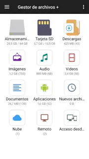 Gestor de archivos screenshot 1