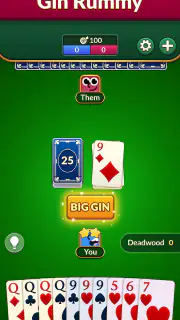 Gin Rummy: Juego de Cartas screenshot 1