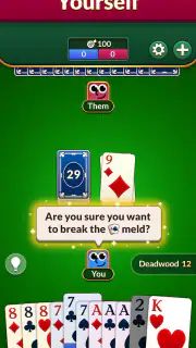 Gin Rummy: Juego de Cartas screenshot 2