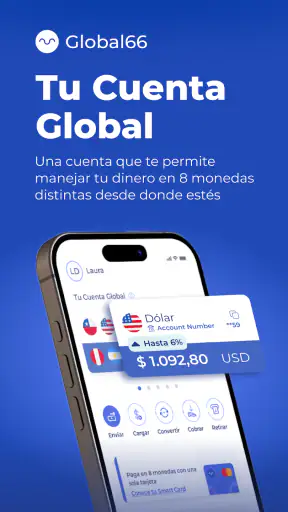 Global66: Tu Cuenta Global screenshot 1