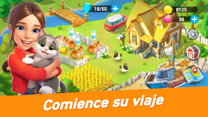 Goodville: Granja de aventura screenshot 1