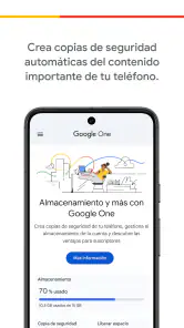Google One screenshot