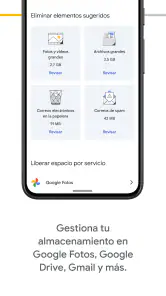Google One screenshot