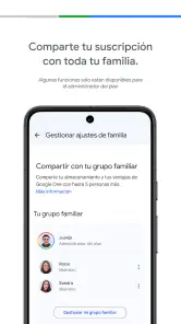Google One screenshot