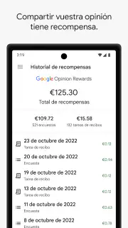 Google Opinion Rewards screenshot 1