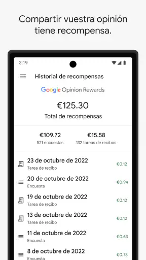 Google Opinion Rewards screenshot 1