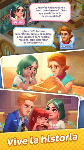 Gossip Harbor: Merge & Story screenshot 1