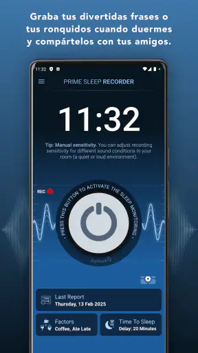 Grabador y Rastreador de Sueño screenshot 1
