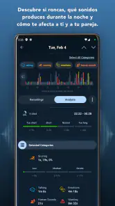 Grabador y Rastreador de Sueño screenshot