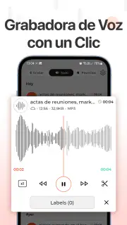 Grabadora de voz screenshot 2