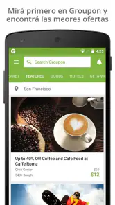 Groupon: compra nuevas ofertas screenshot