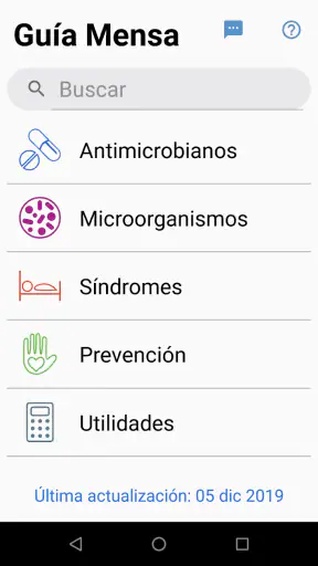 Guía Mensa screenshot 1