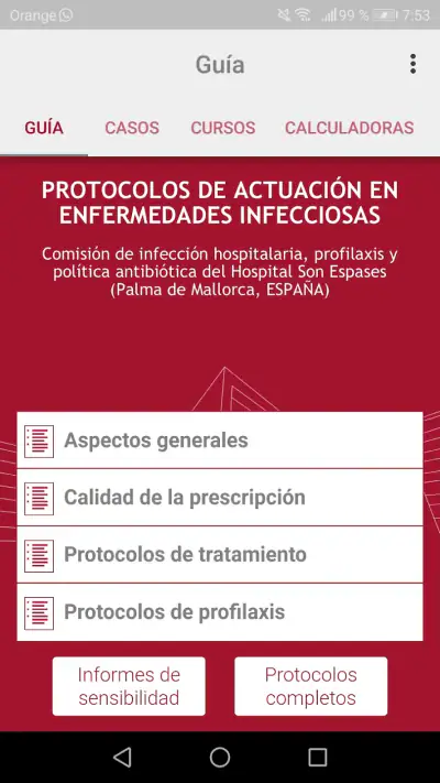 Guía Terapéutica Antibiótica screenshot 1