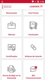GVA PuntLABORA screenshot 2