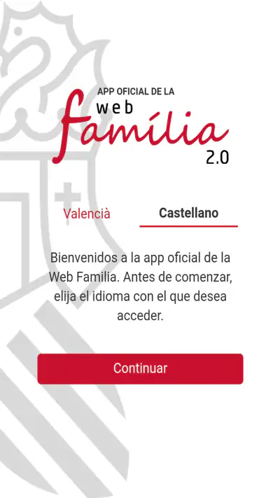 GVA Web Família 2.0 screenshot 1