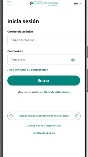 H. U. Fundación Jimenez Díaz screenshot 1