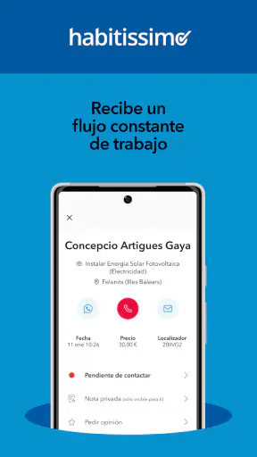 Habitissimo para profesionales screenshot 1