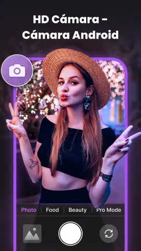 HD Cámara - Cámara Android screenshot 1