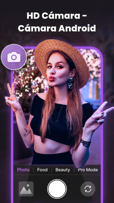 HD Cámara - Cámara Android screenshot 1