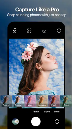 HD Camera: Ultra Zoom & Filter screenshot 1