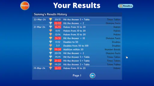 Hit the Button Maths screenshot 6
