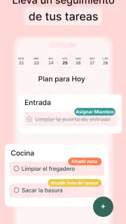 Horario de limpieza del hogar screenshot 2