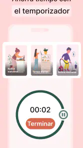 Horario de limpieza del hogar screenshot