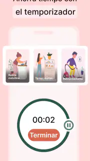 Horario de limpieza del hogar screenshot 3