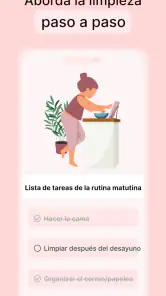 Horario de limpieza del hogar screenshot