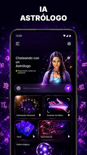 Horóscopo y Tarot IA screenshot 1