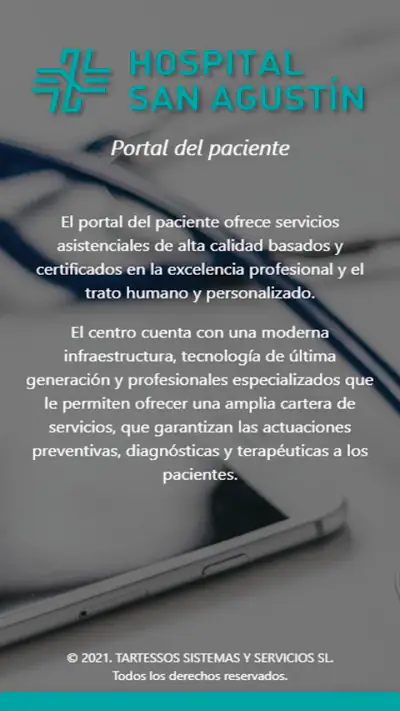 Hospital San Agustín screenshot 1