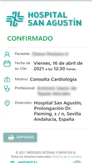 Hospital San Agustín screenshot 7