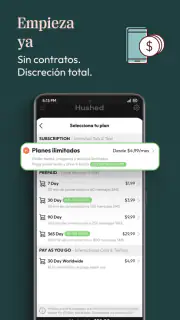 Hushed  2do número de teléfono screenshot 4