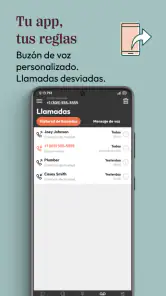 Hushed  2do número de teléfono screenshot