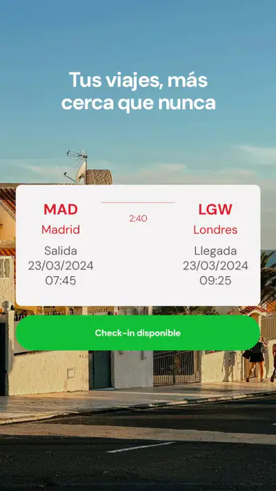 Iberia Express screenshot 1