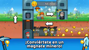 Idle Miner Tycoon: Minería oro screenshot 1